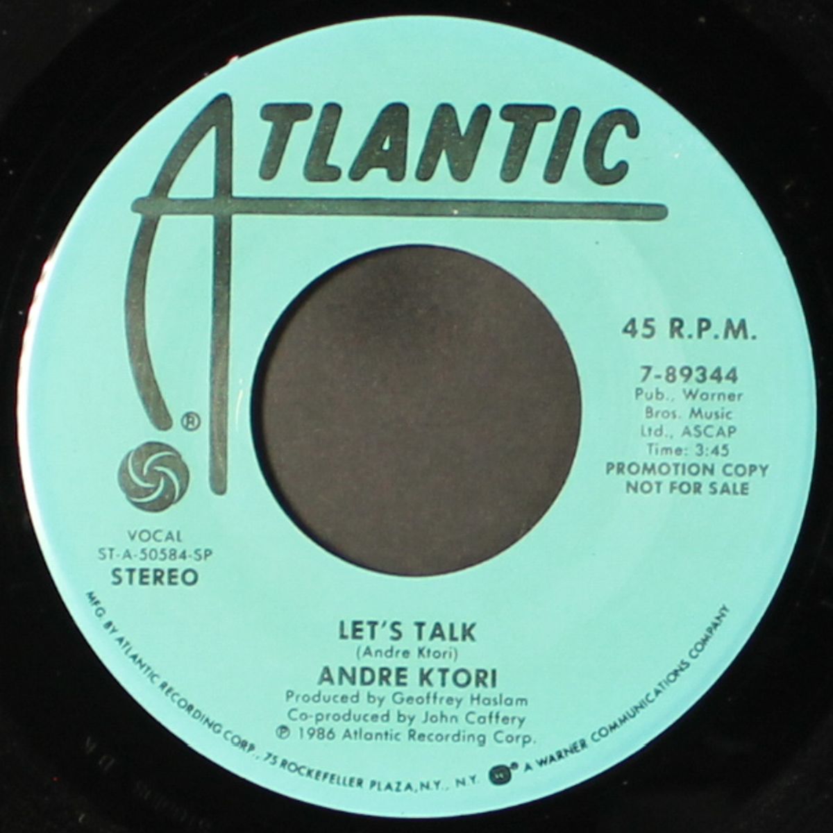 let's talk / same by ANDRE KTORI