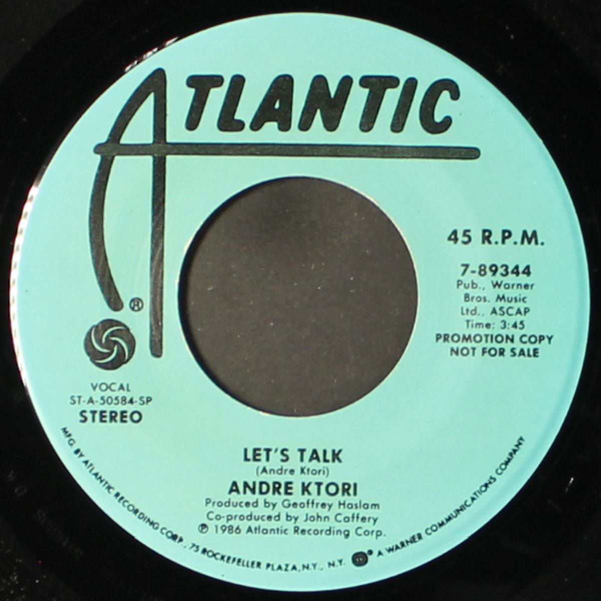 let's talk / same by ANDRE KTORI