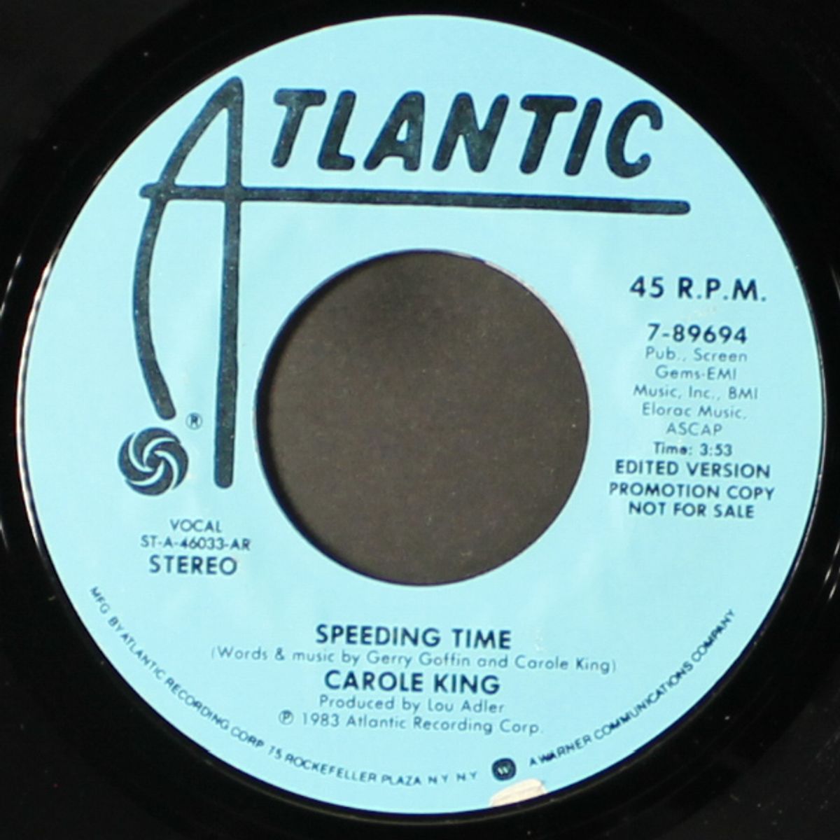 speeding time by CAROLE KING