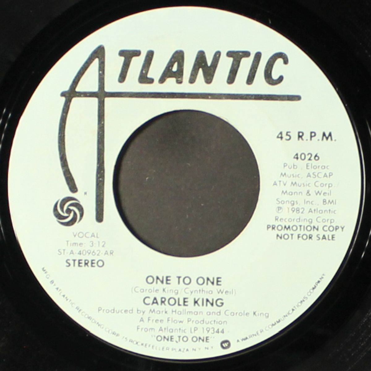 one to one / mono by CAROLE KING