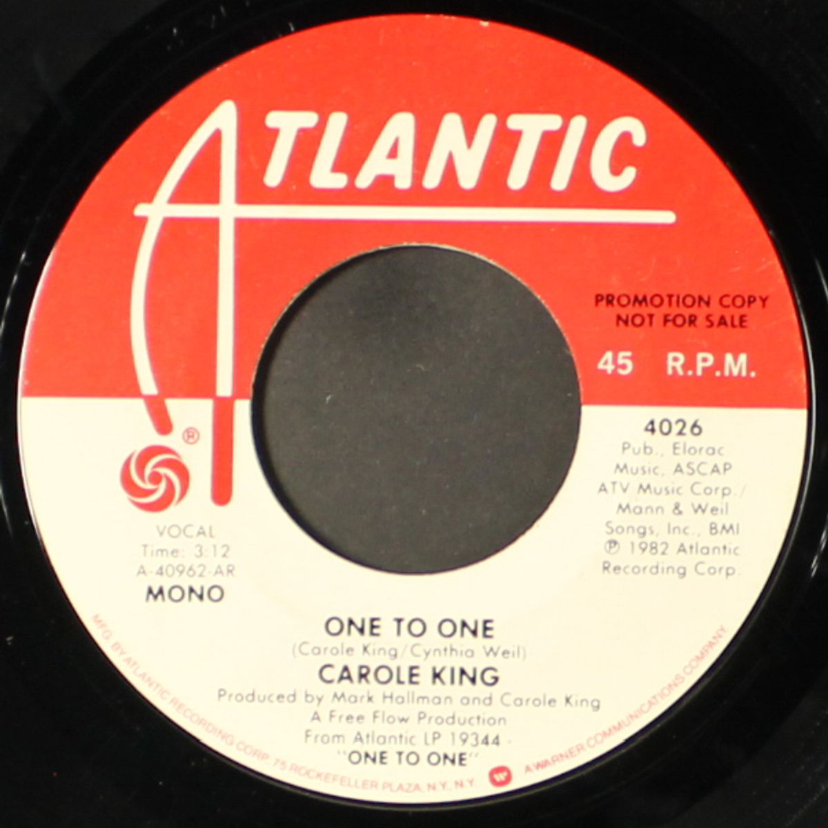 one to one / mono by CAROLE KING