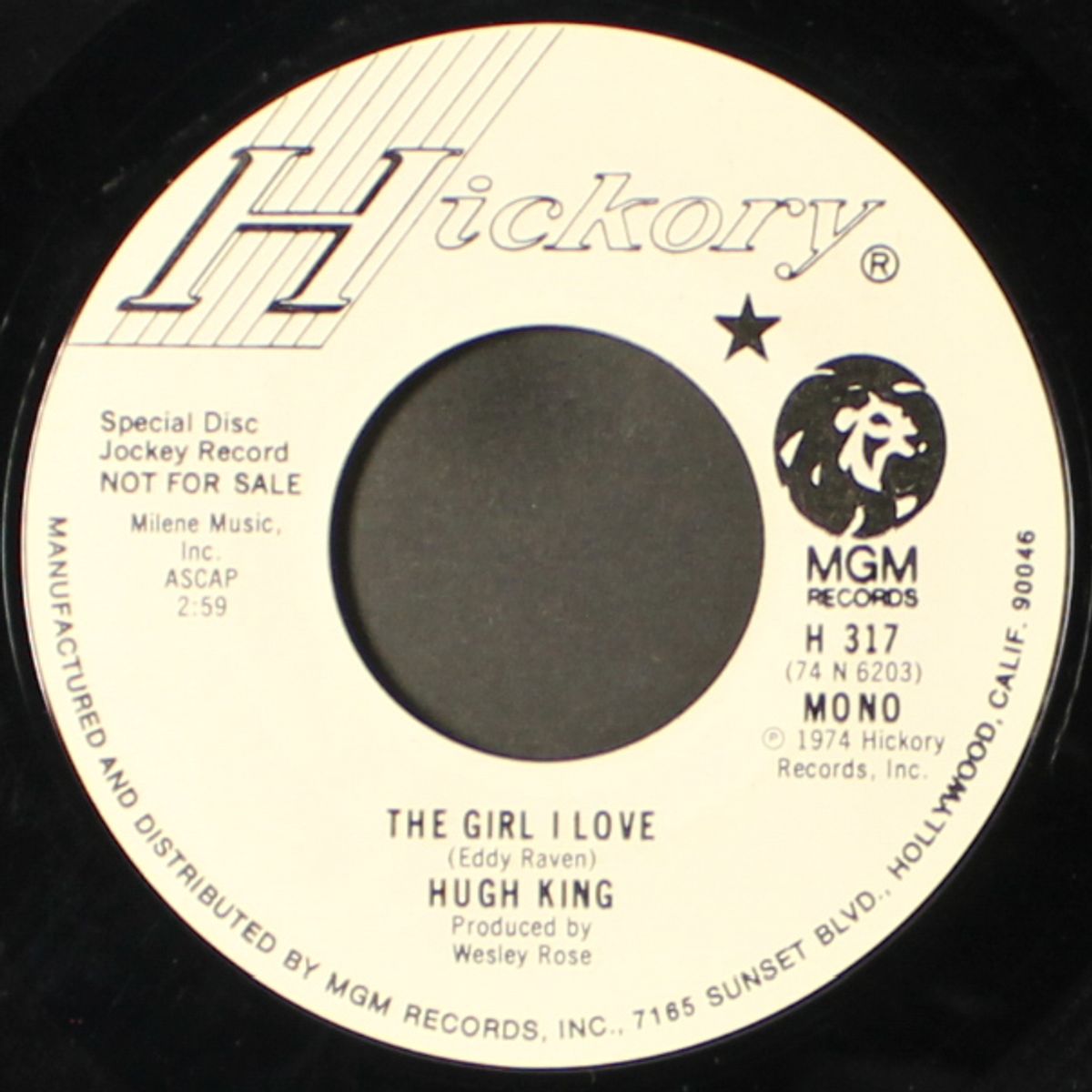 the girl i love / mono by HUGH KING