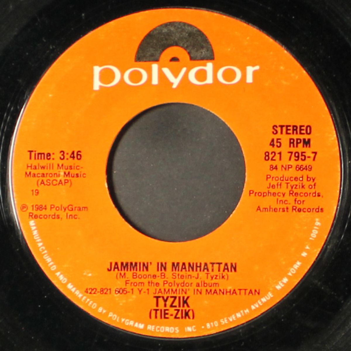 jammin' in manhattan / killer joe by TYZIK