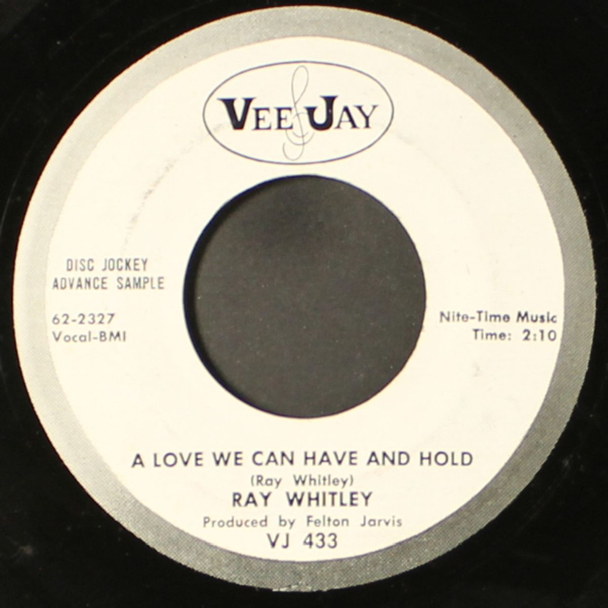 yessiree yessiree / a love we can have and hold by RAY WHITLEY
