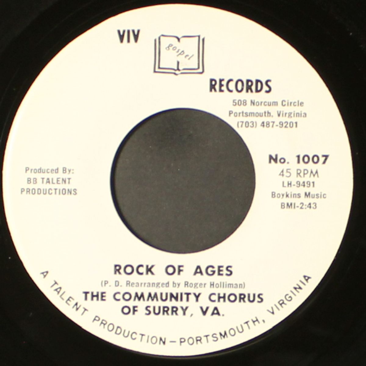 jesus savior pilot me / rock of ages by COMMUNITY CHORUS OF SURRY, VA
