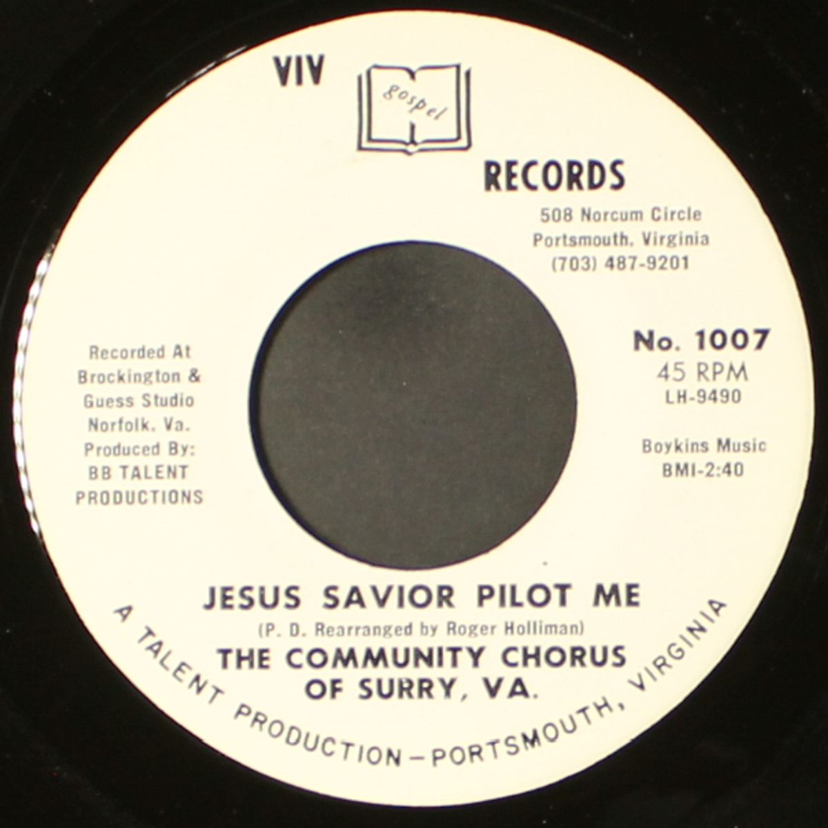 jesus savior pilot me / rock of ages by COMMUNITY CHORUS OF SURRY, VA
