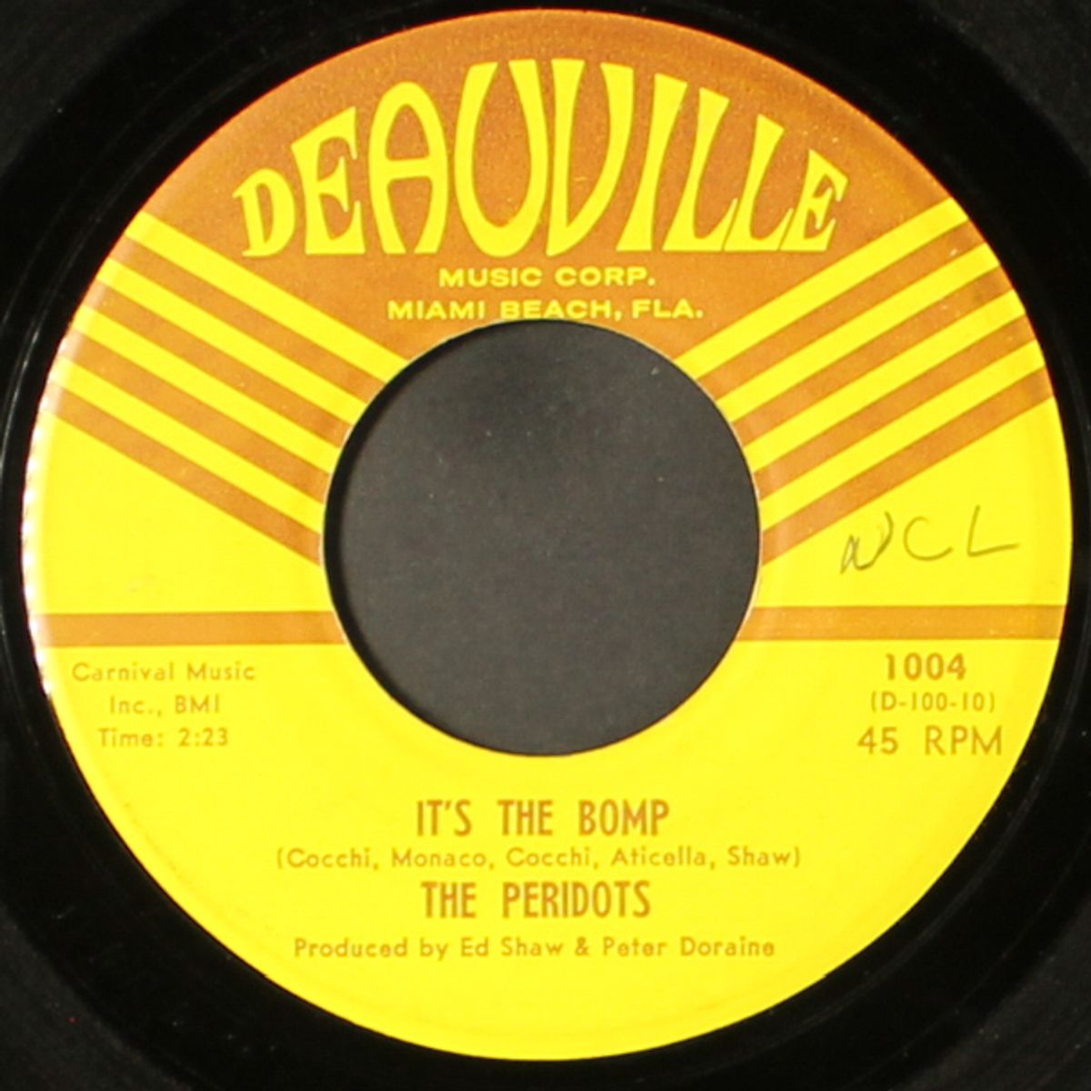 hully gully all nite long / it's the bomp by PERIDOTS