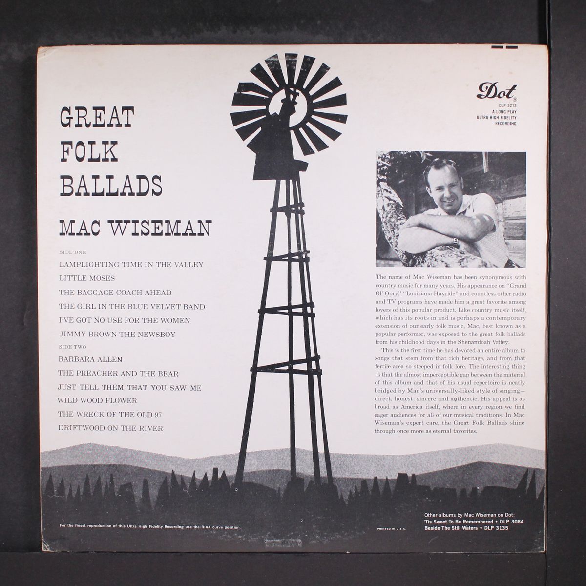 great folk ballads by MAC WISEMAN