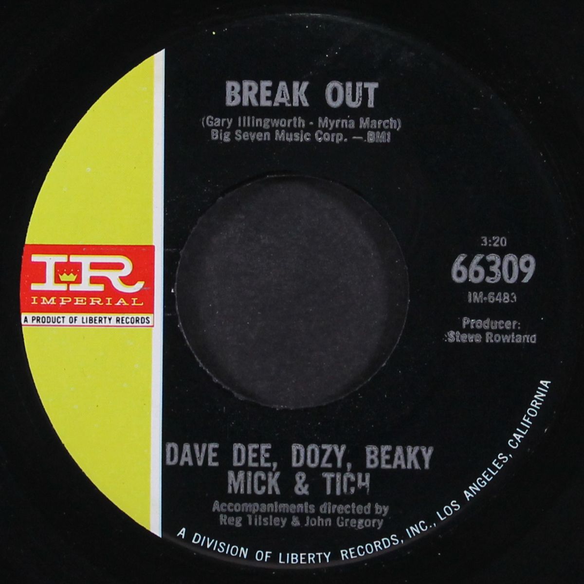 break out / mrs. thursday by DAVE DEE, DOZY, BEAKY, MICK & TICH
