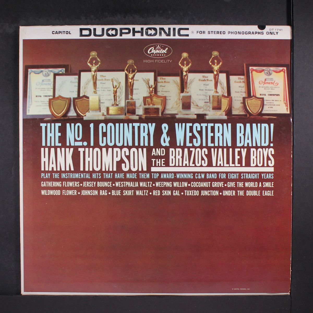 the no. 1 country & western band! by HANK THOMPSON