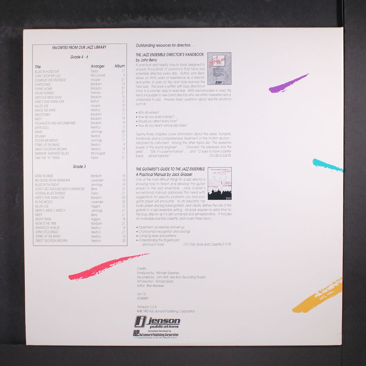 jenson publications jazz ensemble vol. 23 by VARIOUS