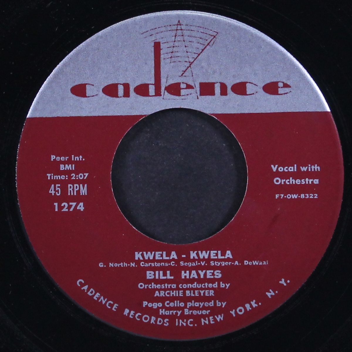 kwela kwela by BILL HAYES
