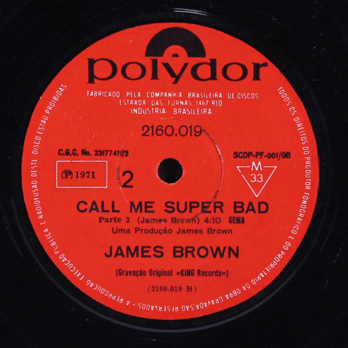 call me super bad by JAMES BROWN