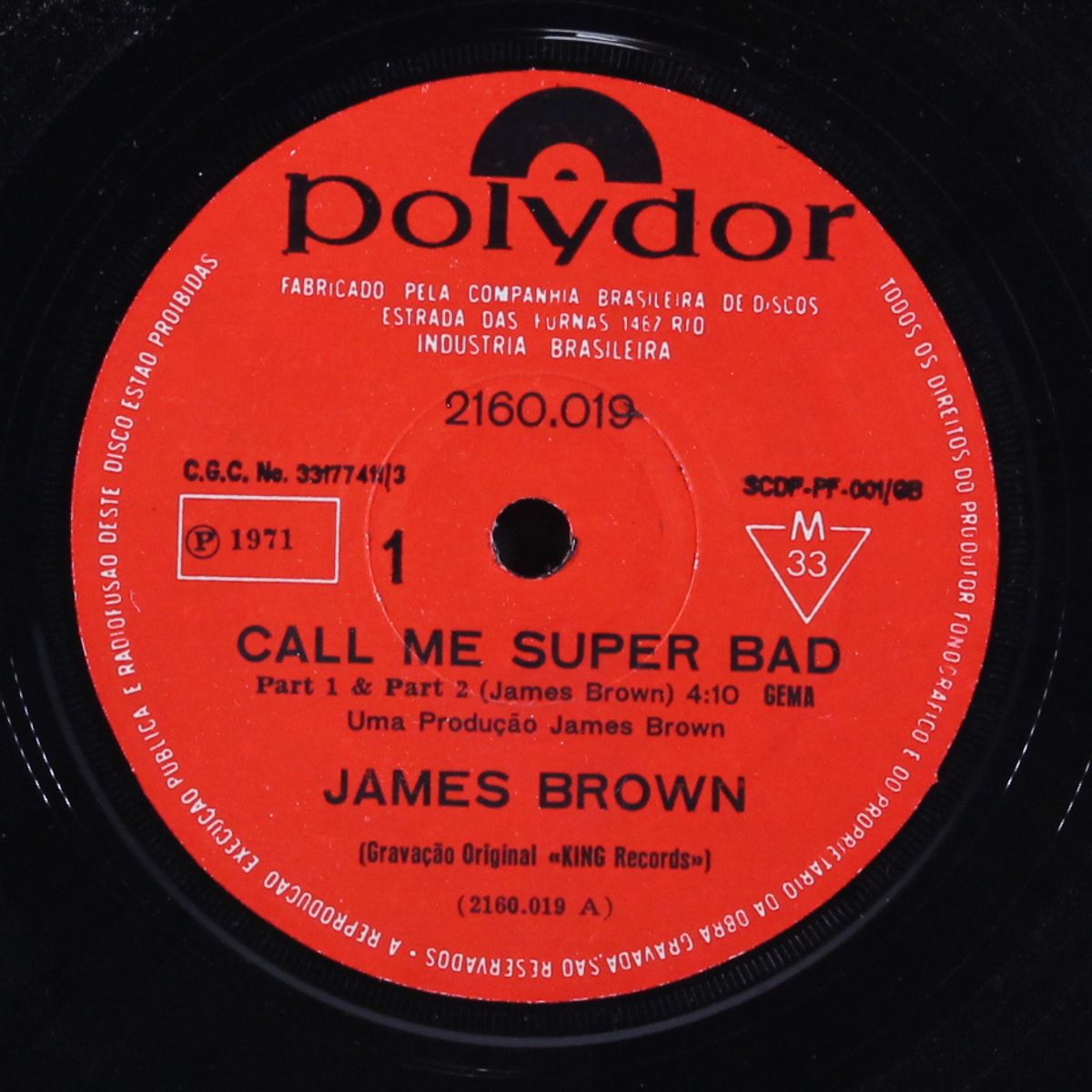 call me super bad by JAMES BROWN