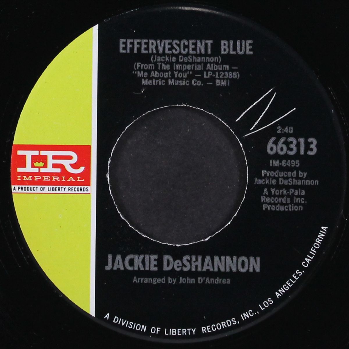 the weight / effervescent blue by JACKIE DESHANNON