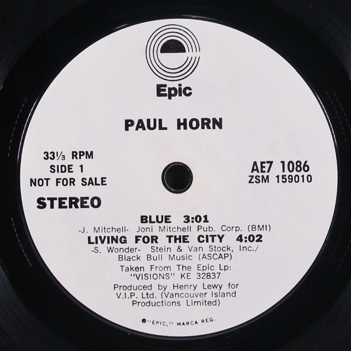 blue + 3 by PAUL HORN