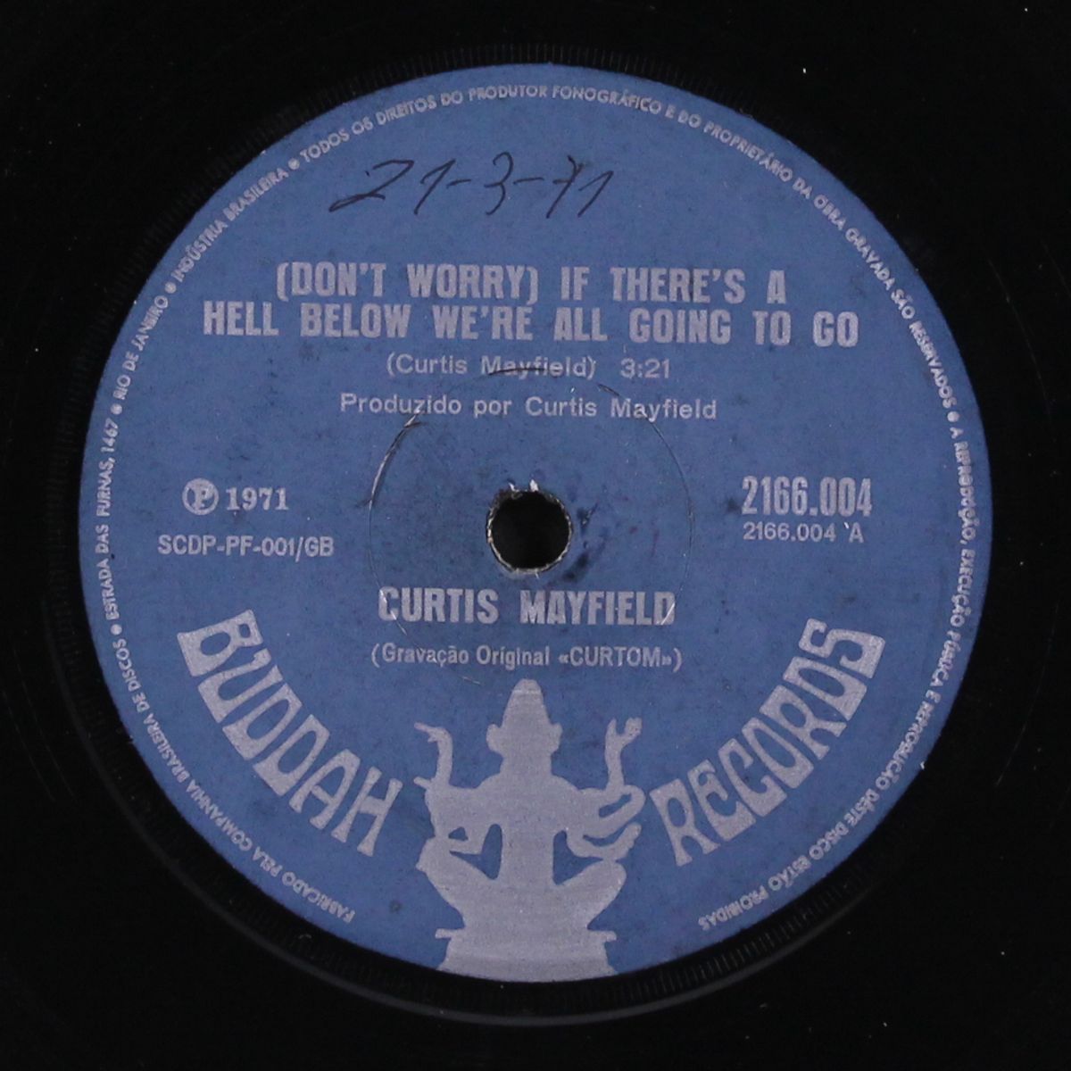 (don't worry) if there's a hell below we're all going to go by CURTIS MAYFIELD