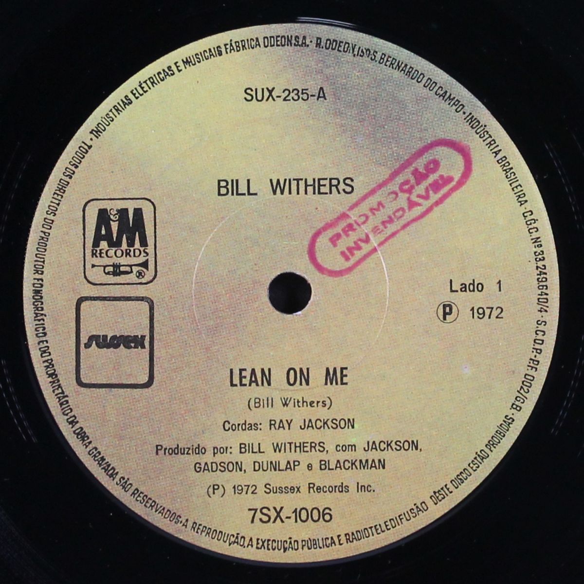 lean on me / better off dead by BILL WITHERS