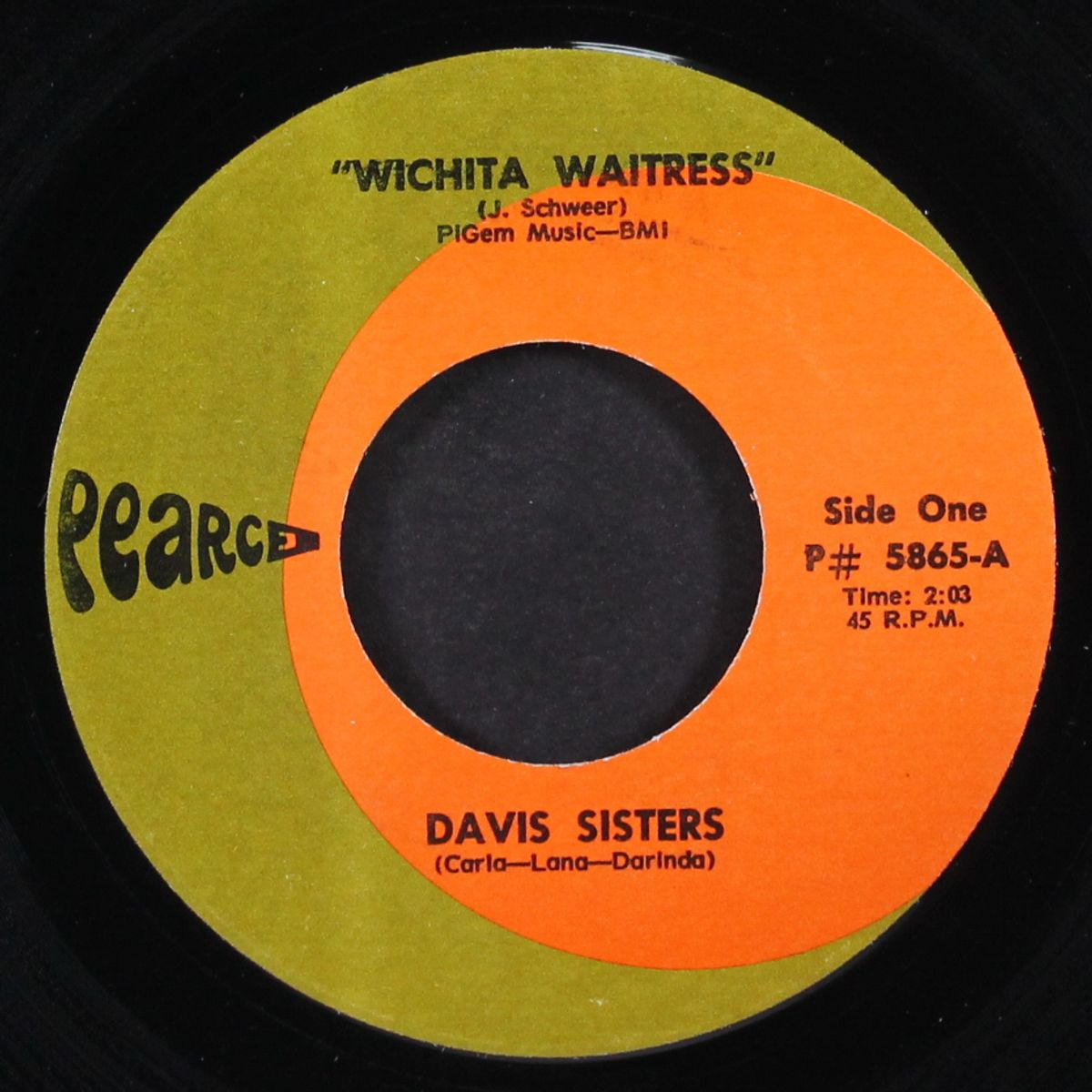 humble house of love / wichita waitress by DAVIS SISTERS