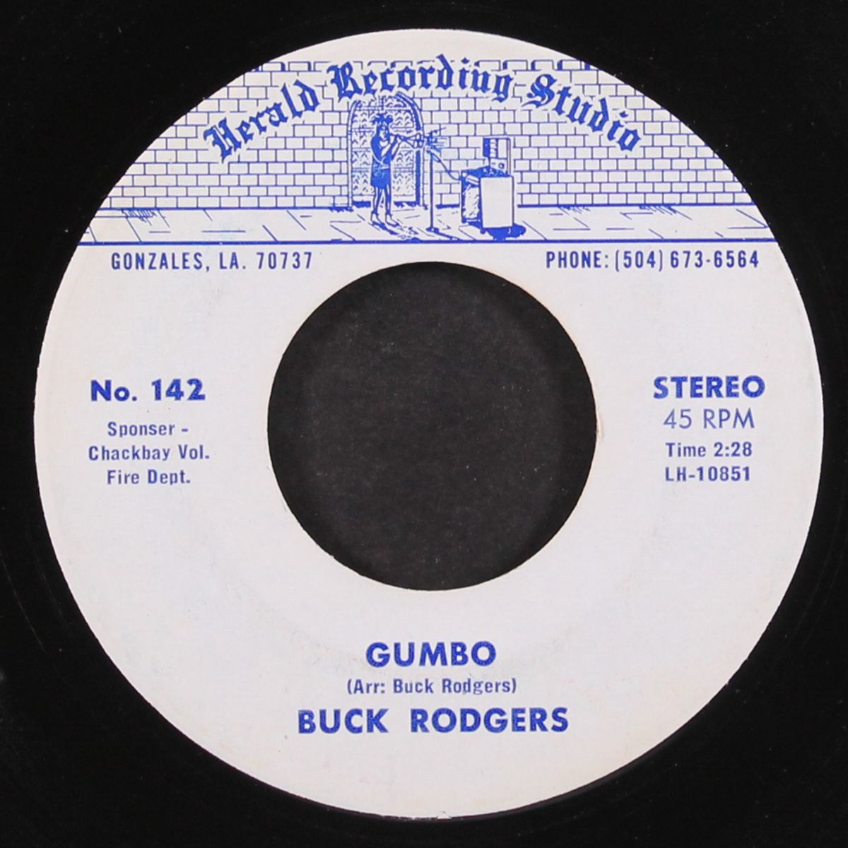 i can't live alone / gumbo by BUCK ROGERS