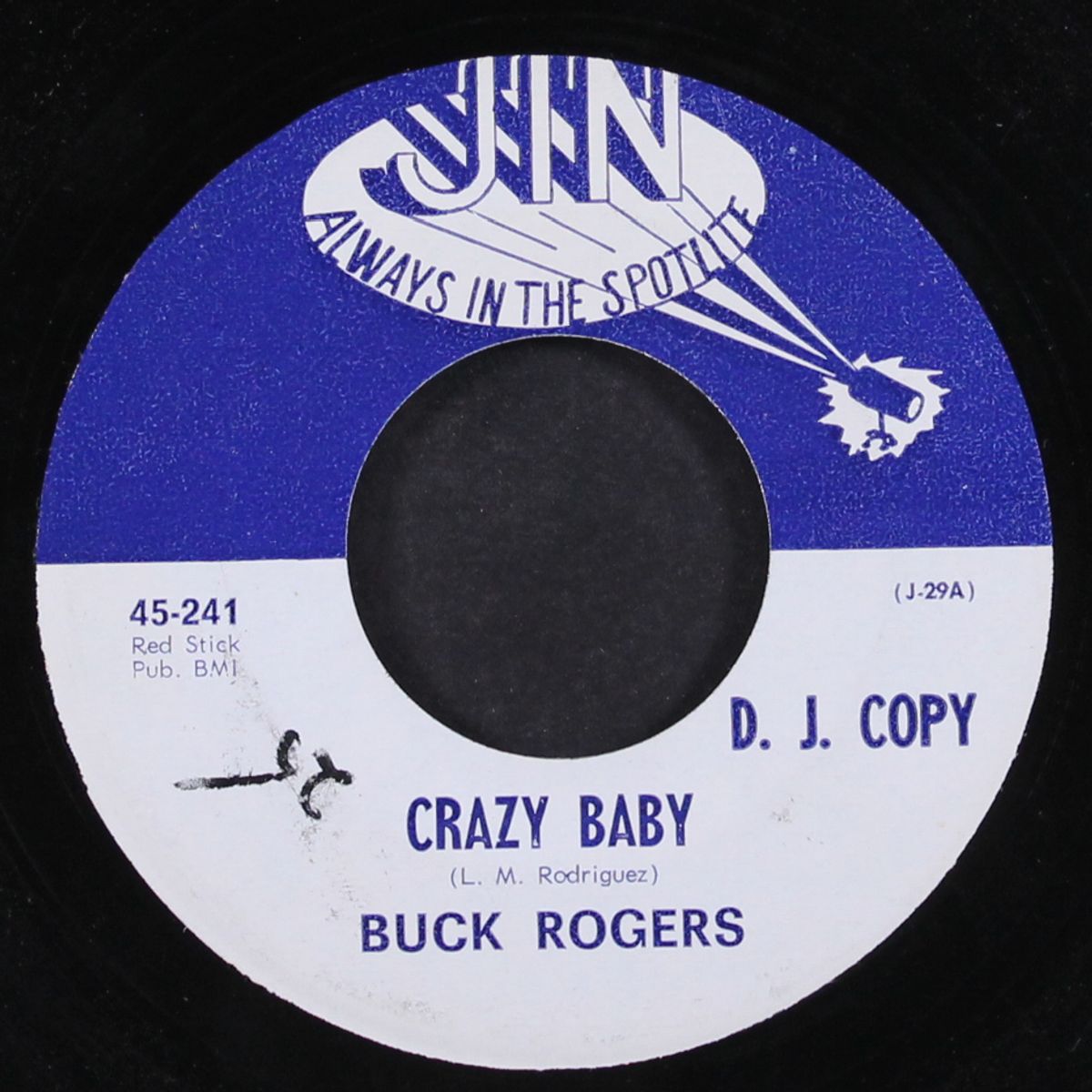 crazy baby / what you do to me by BUCK ROGERS
