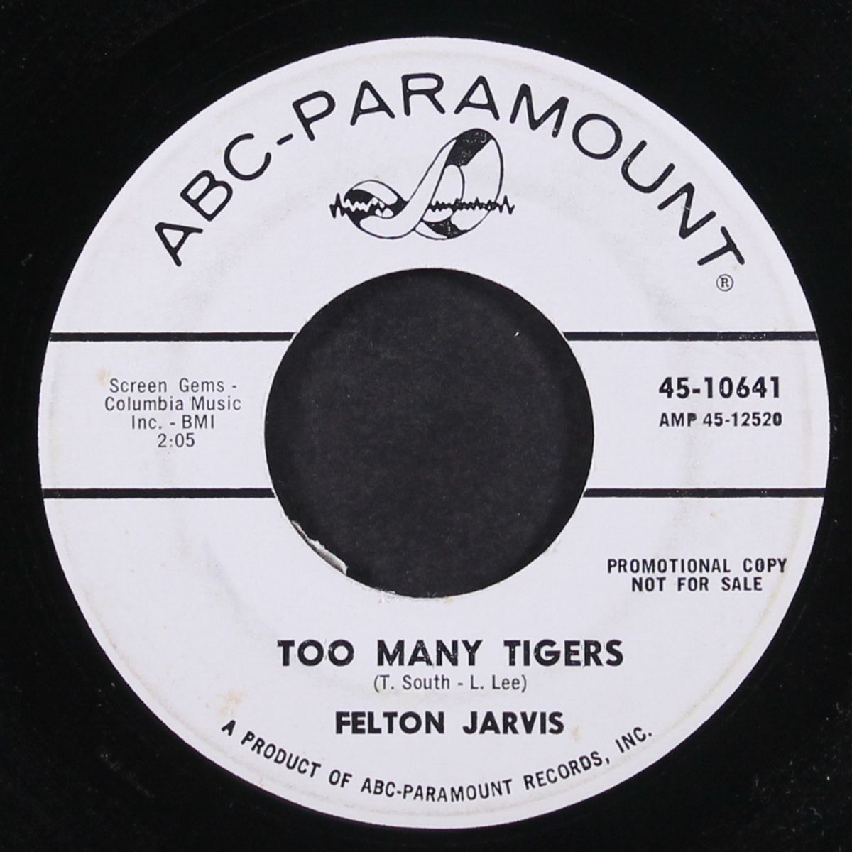 knickle knuckle / too many tigers by FELTON JARVIS