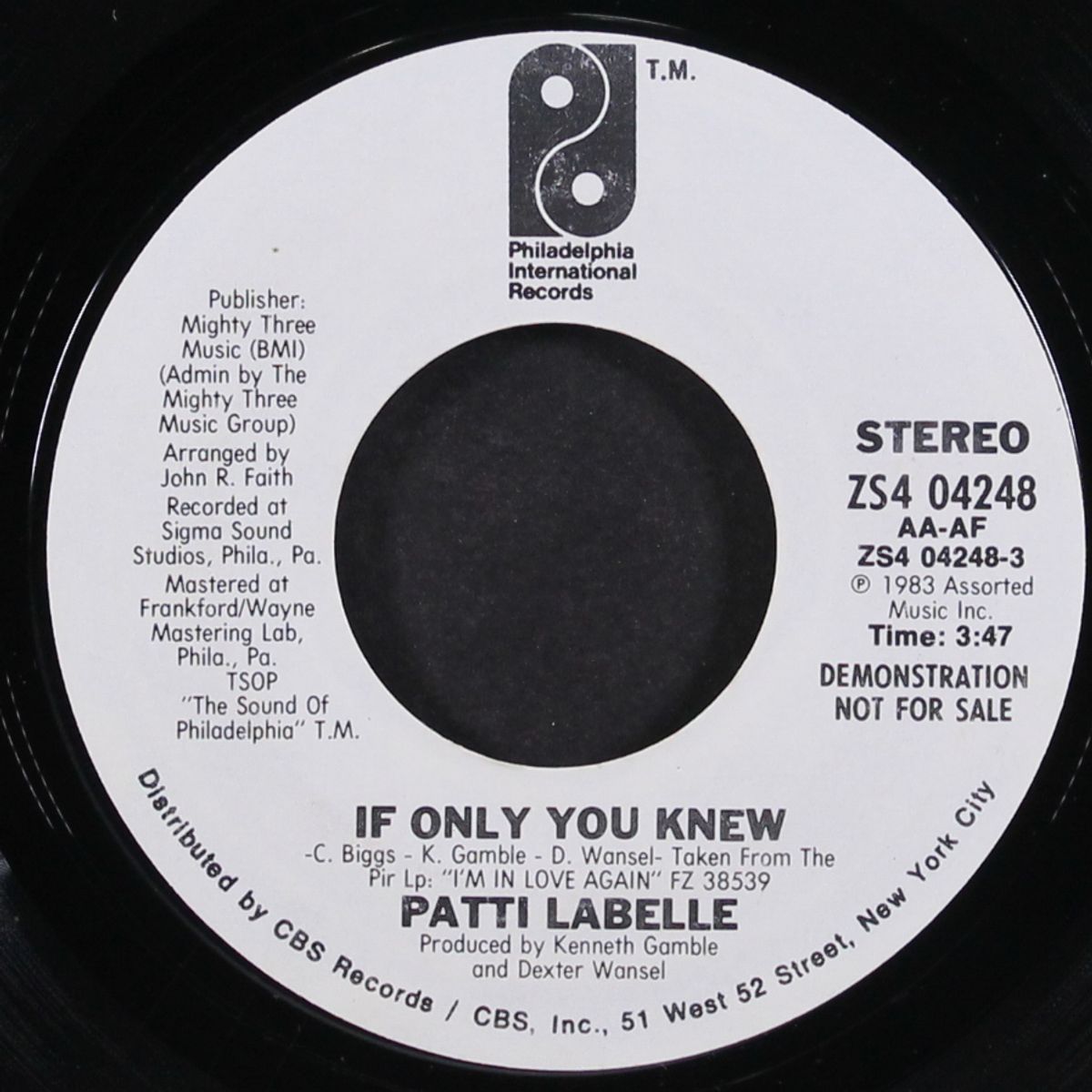 if only you knew by PATTI LABELLE