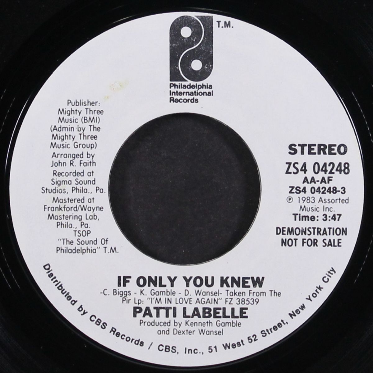 if only you knew by PATTI LABELLE