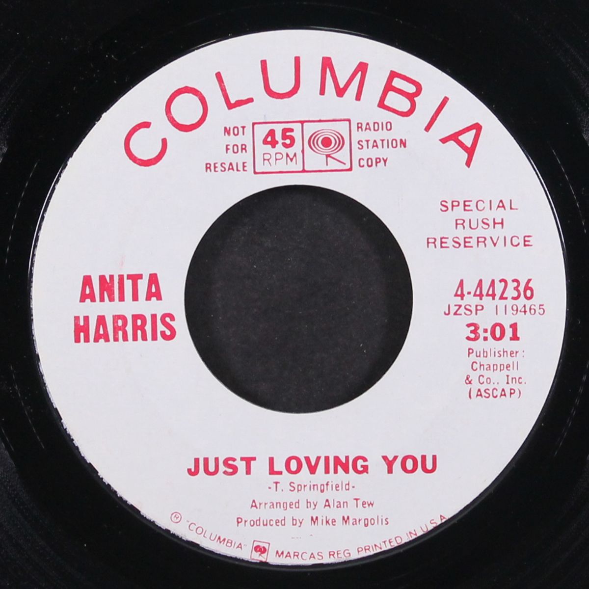 just loving you / butterfly with coloured wings by ANITA HARRIS