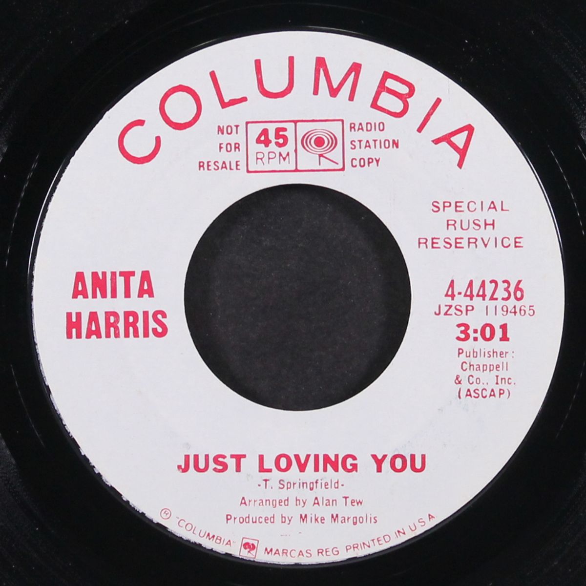 just loving you / butterfly with coloured wings by ANITA HARRIS