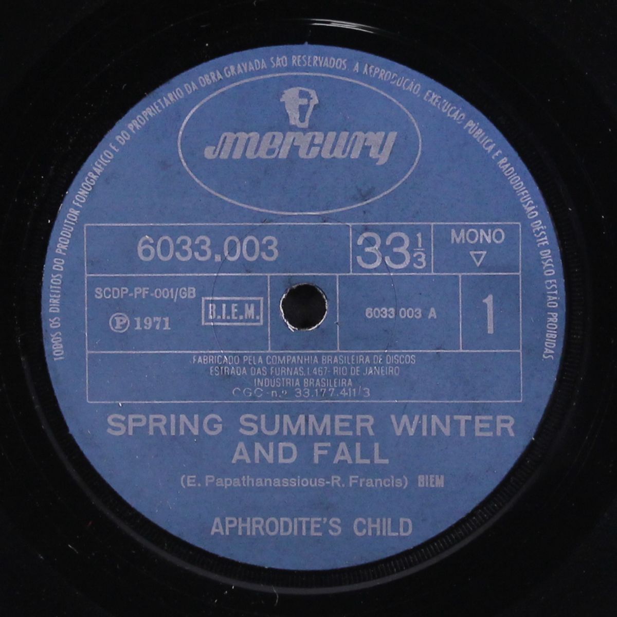 spring summer winter & fall by APHRODITE'S CHILD