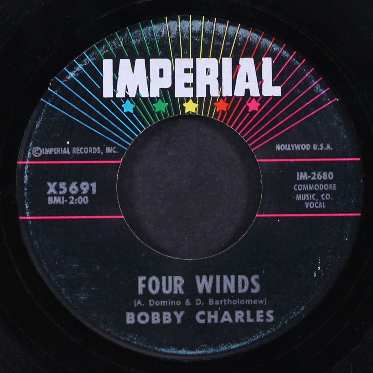 nothing sweet as you / four winds by BOBBY CHARLES