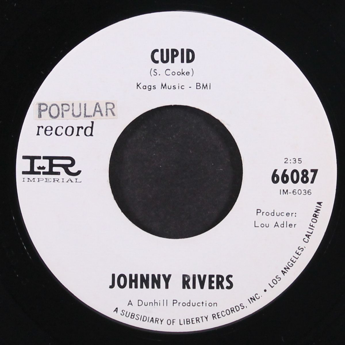 midnight special / cupid by JOHNNY RIVERS