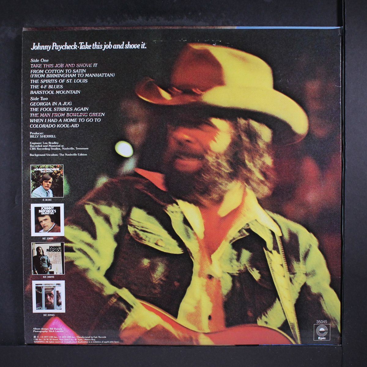 take this job and shove it by JOHNNY PAYCHECK