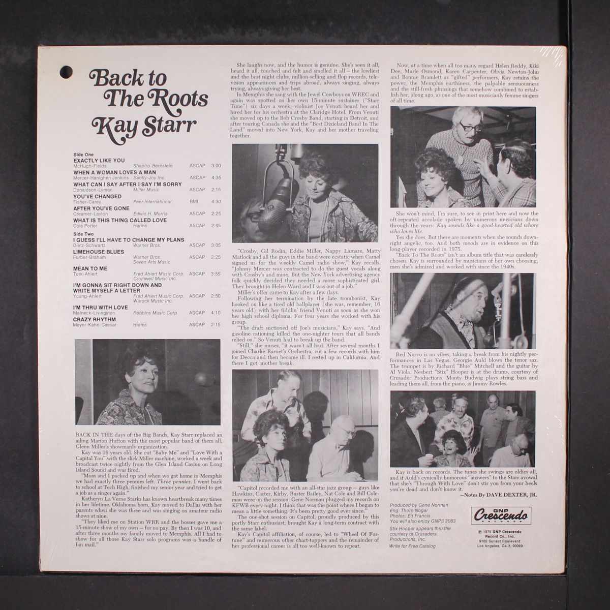 back to the roots by KAY STARR
