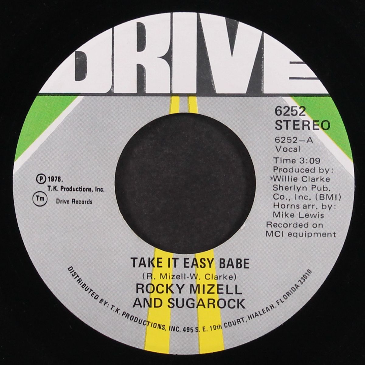 take it easy babe / the music's alright by ROCKY MIZELL & SUGAROCK