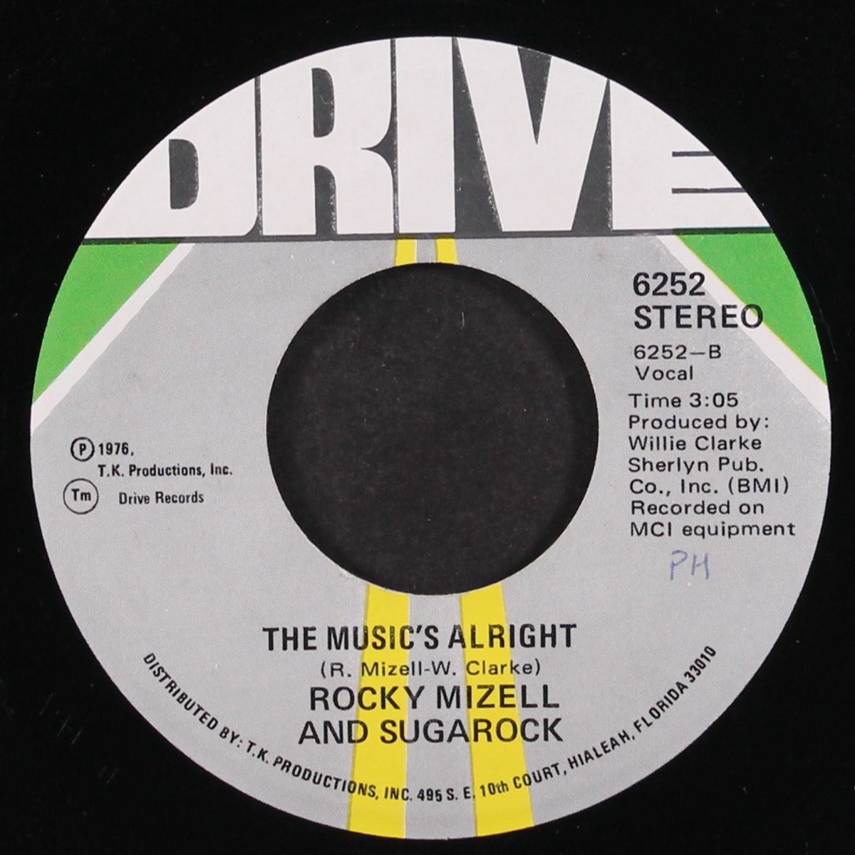 take it easy babe / the music's alright by ROCKY MIZELL & SUGAROCK