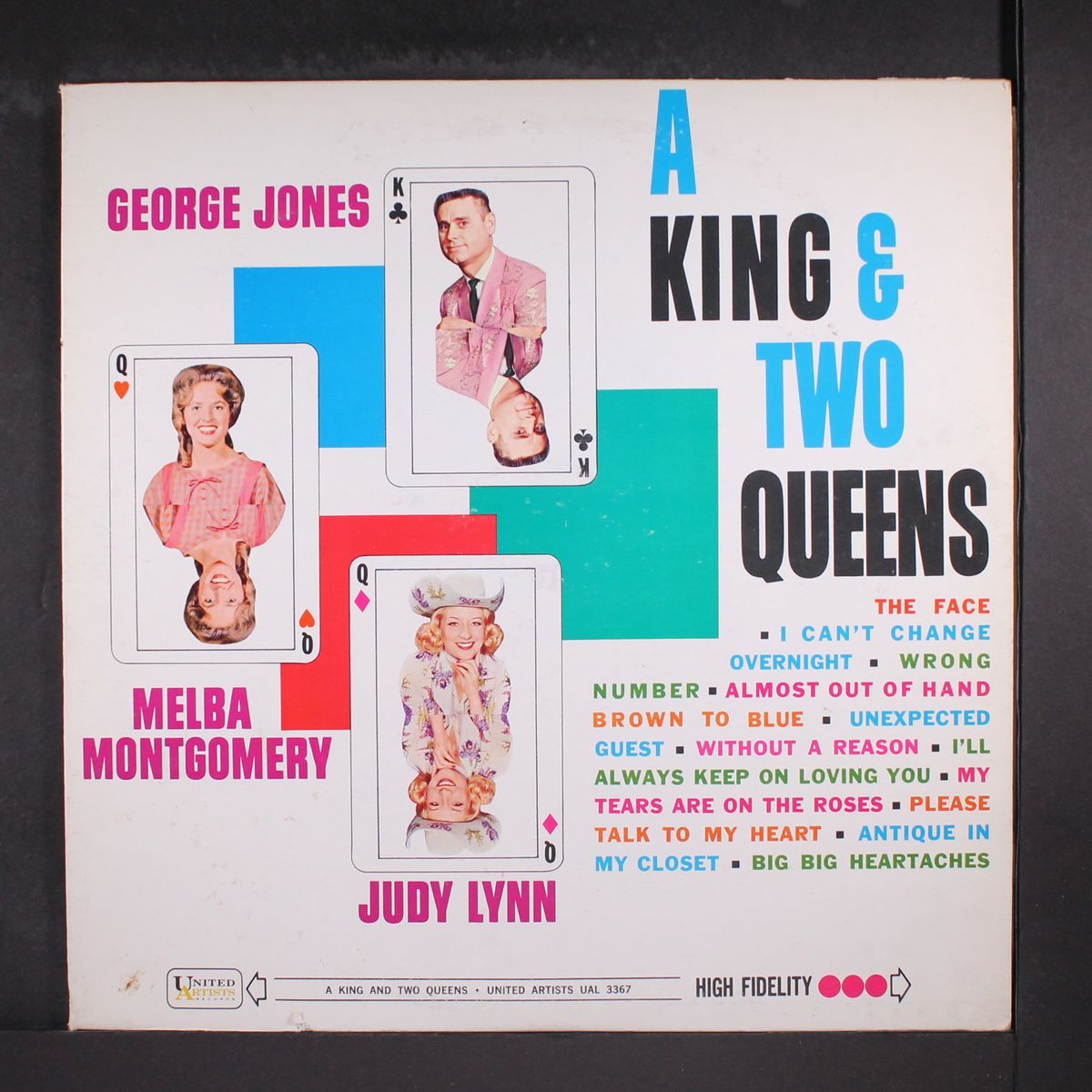 a king & 2 queens by GEORGE JONES