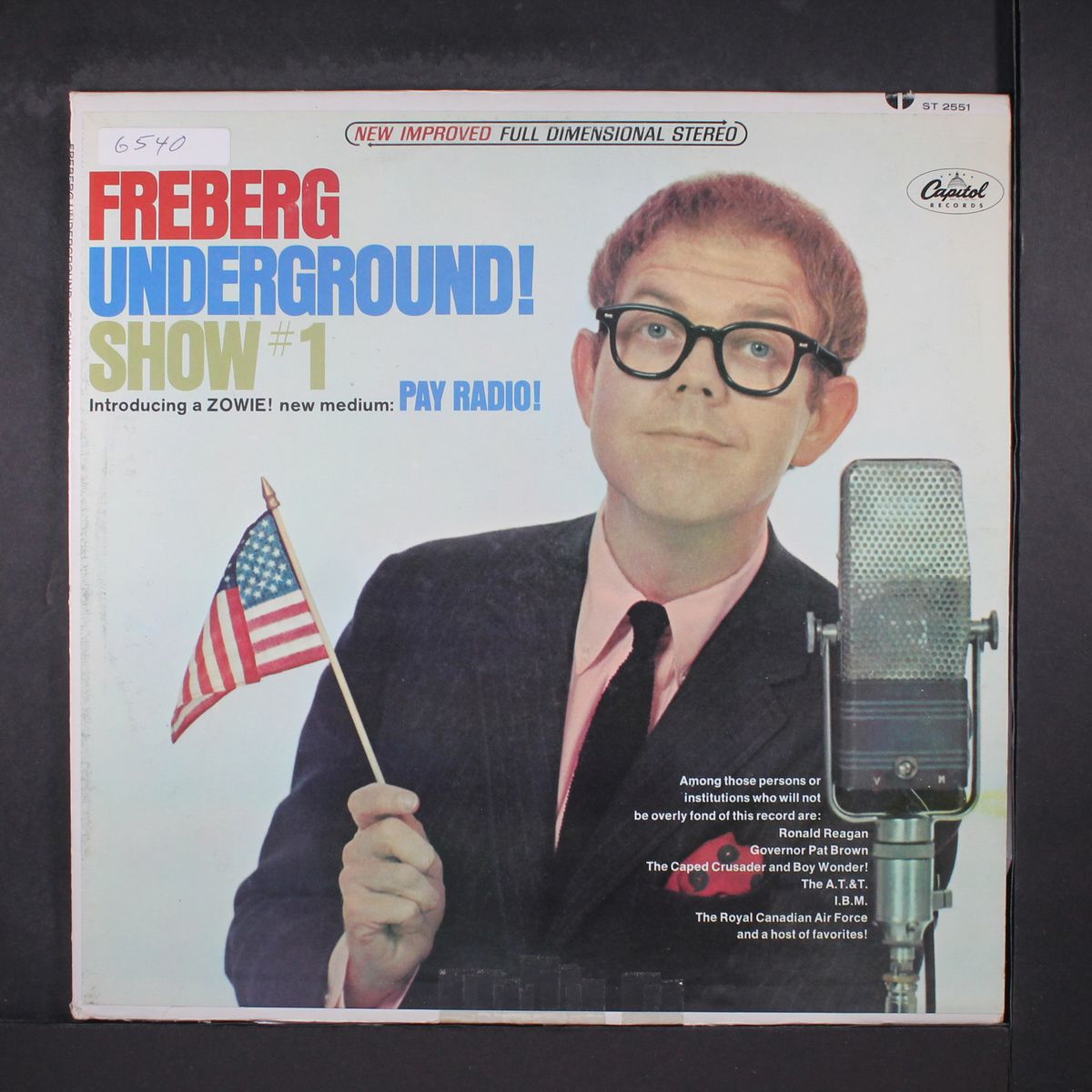 underground! show #1 by STAN FREBERG