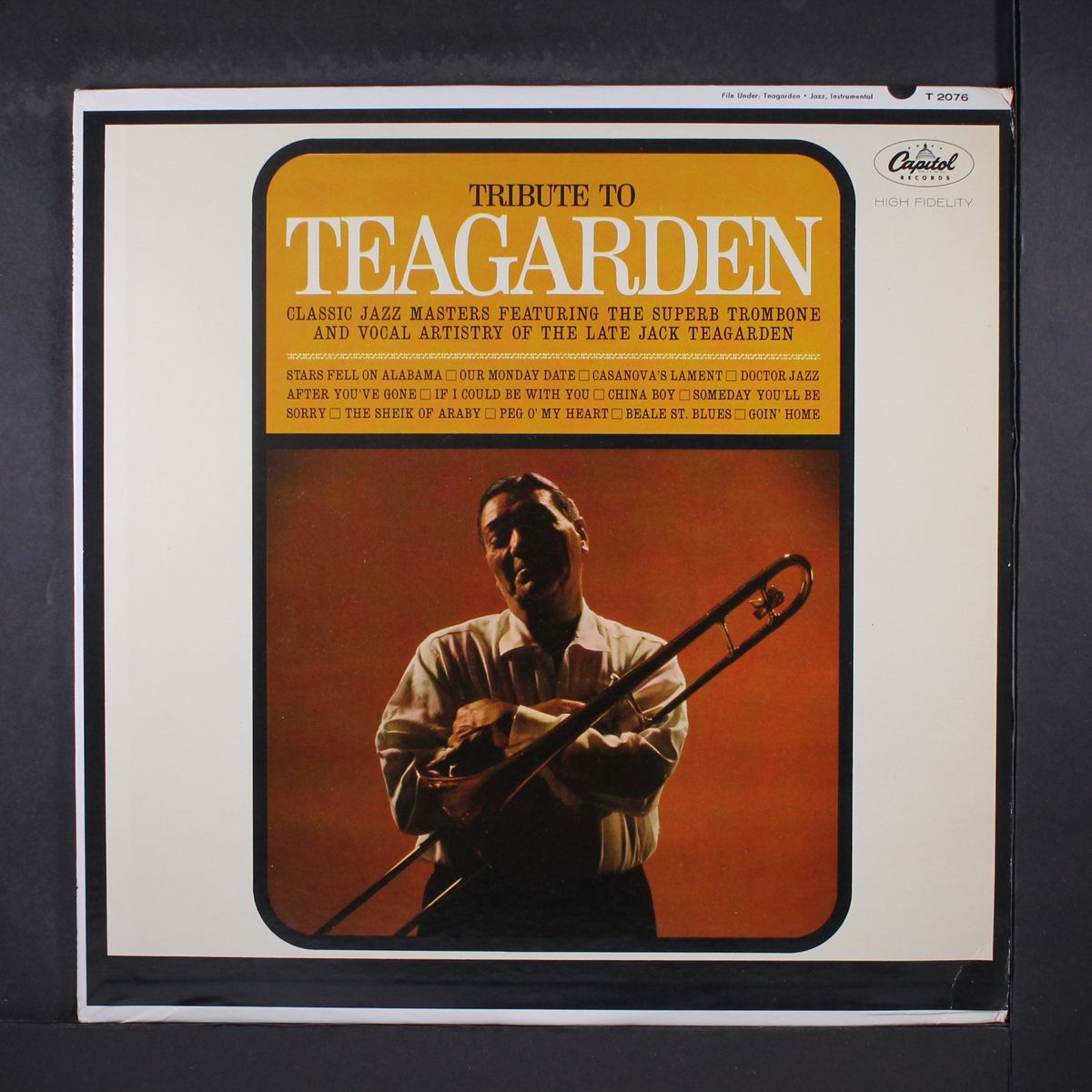 tribute to by JACK TEAGARDEN