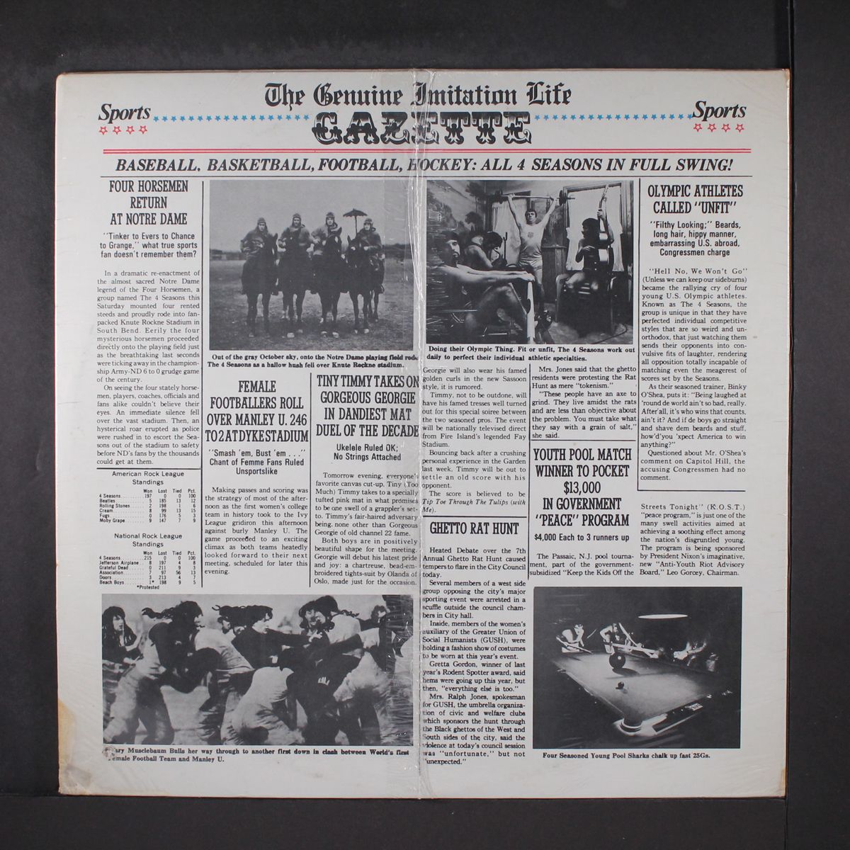 the genuine imitation life gazette by FOUR SEASONS