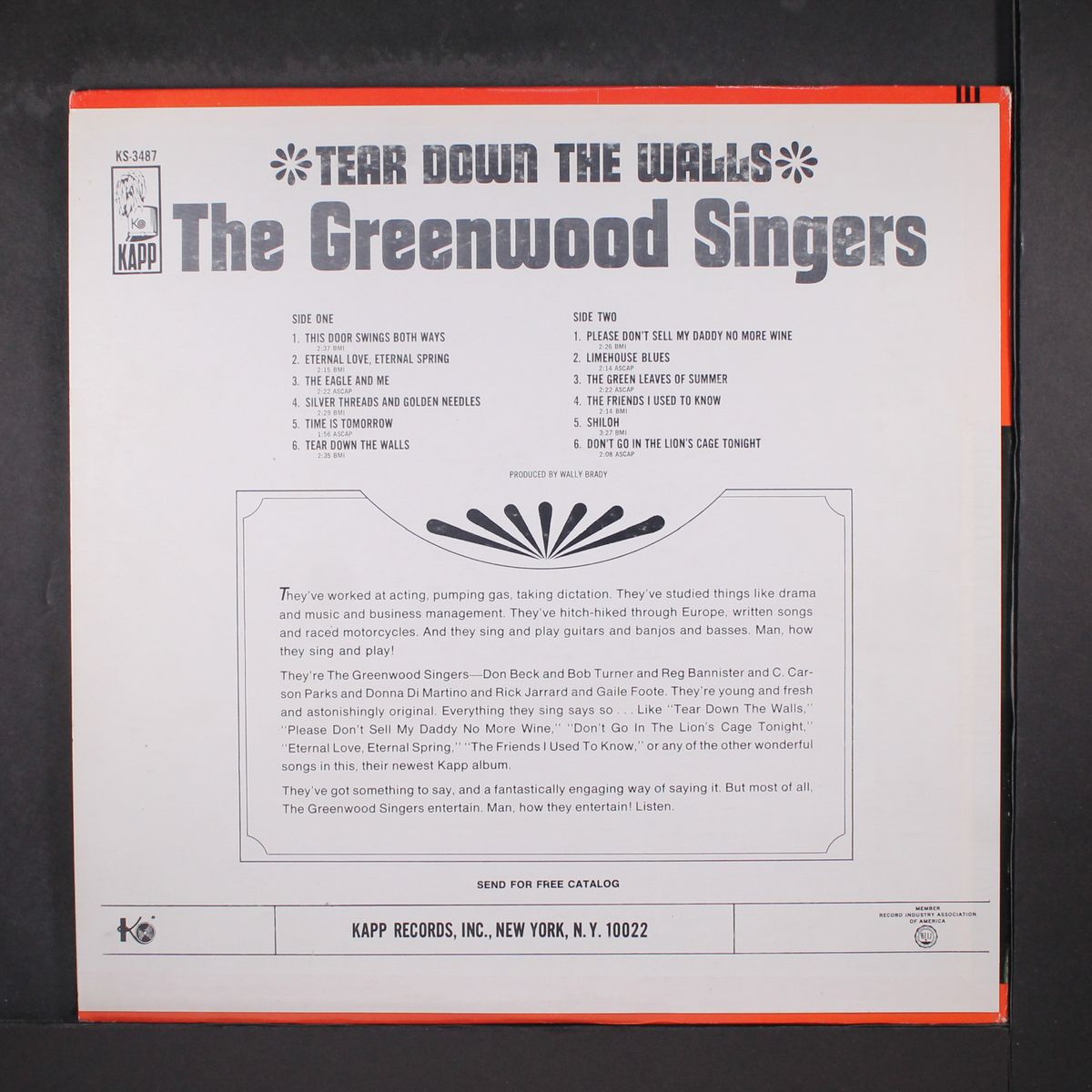 tear down the walls by GREENWOOD SINGERS