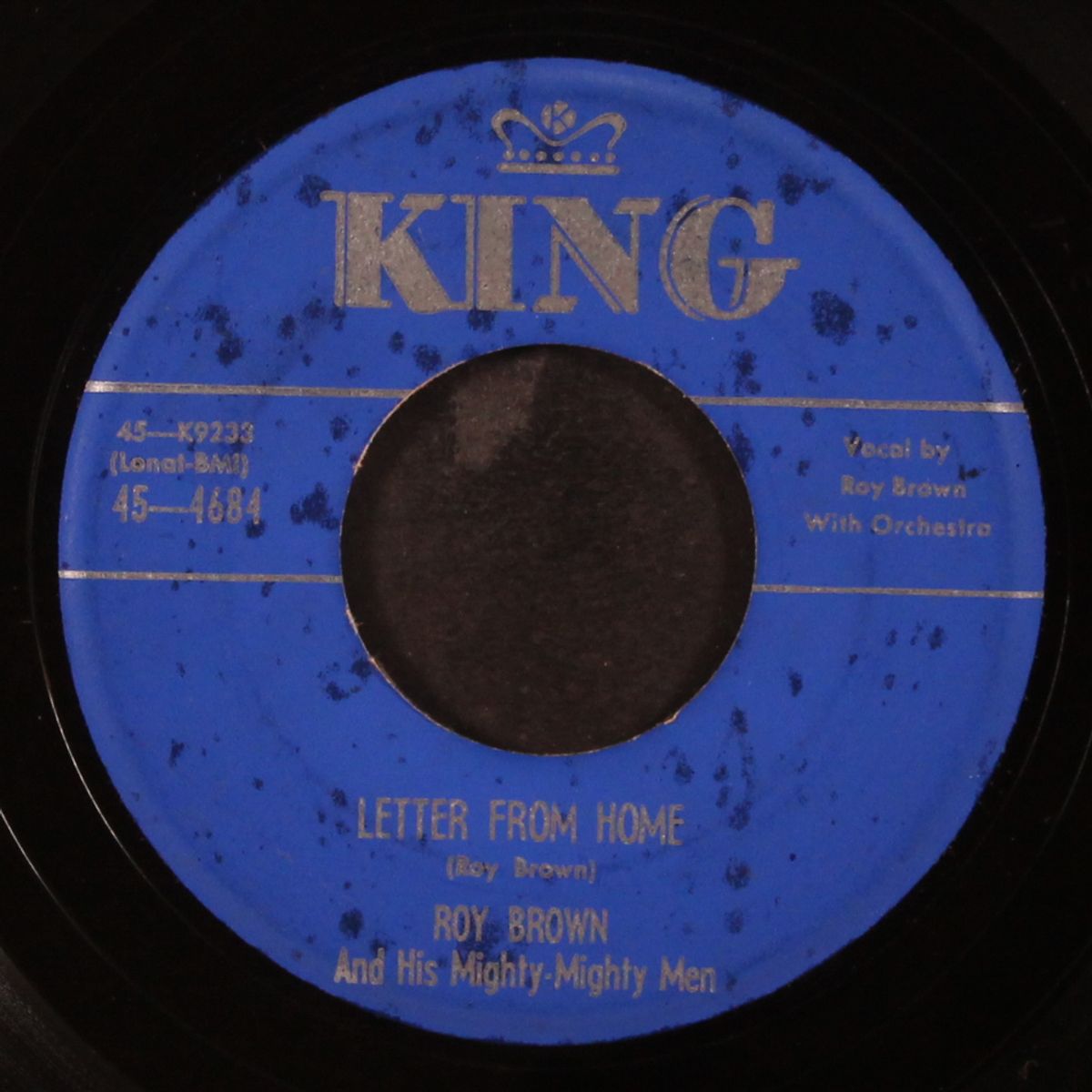 midnight lover man / letter from home by ROY BROWN