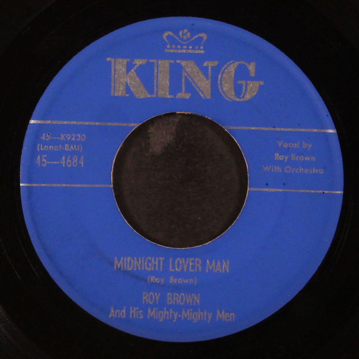 midnight lover man / letter from home by ROY BROWN
