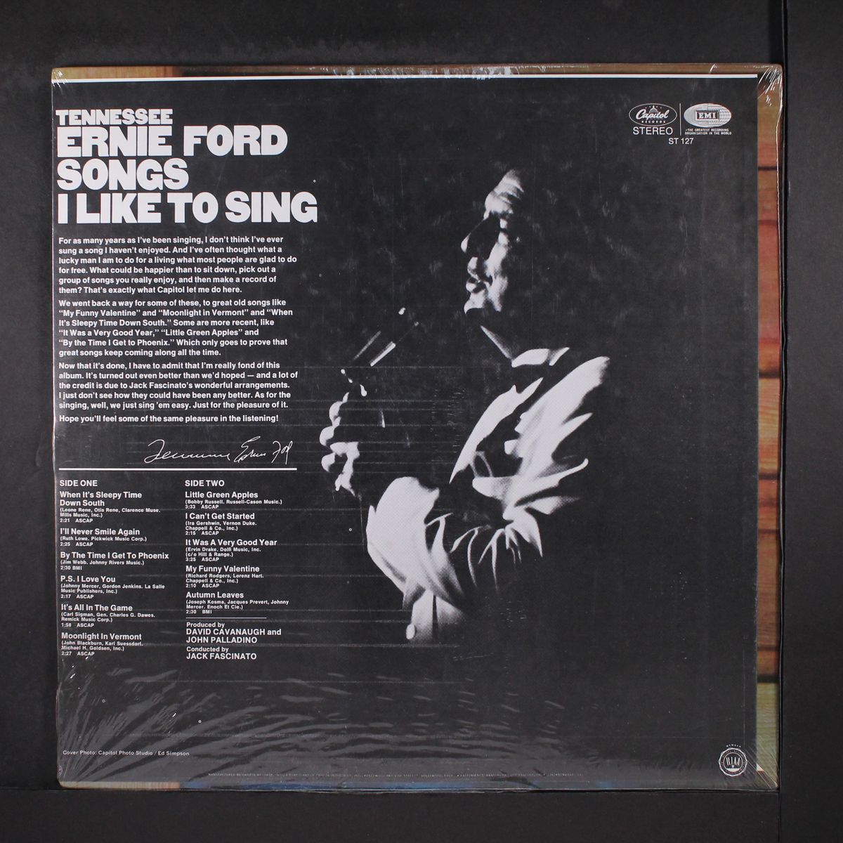 songs i like to sing by TENNESSEE ERNIE FORD