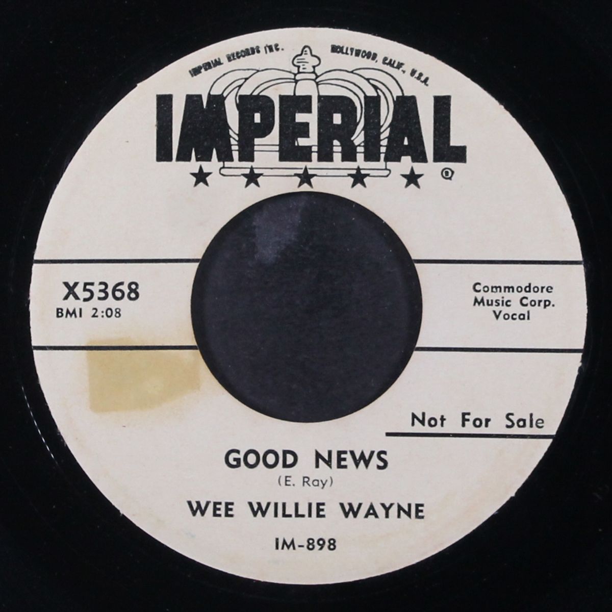 good news / kinfolks by WEE WILLIE WAYNE