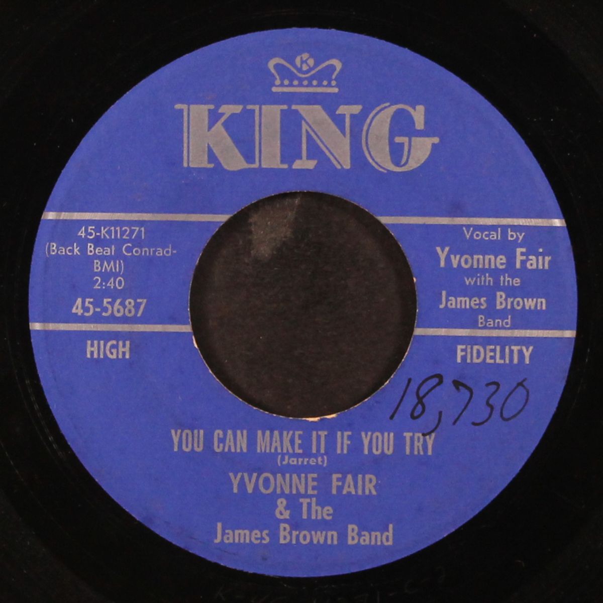it hurts to be in love / you can make it if you try by YVONNE FAIR