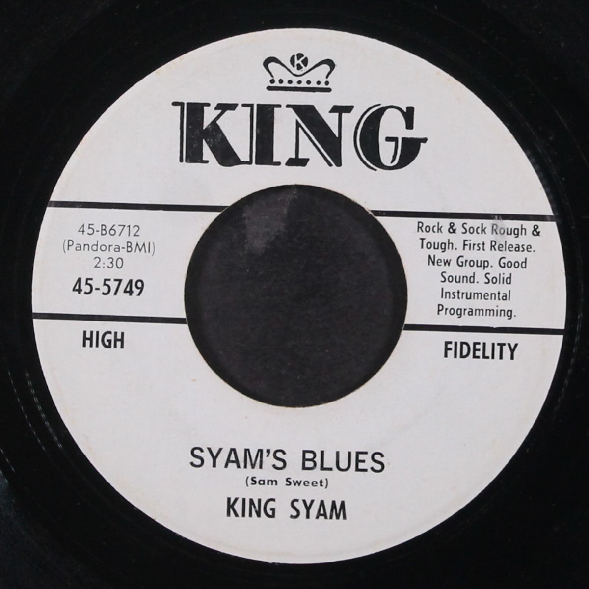 syam's blues / got a letter by KING SYAM