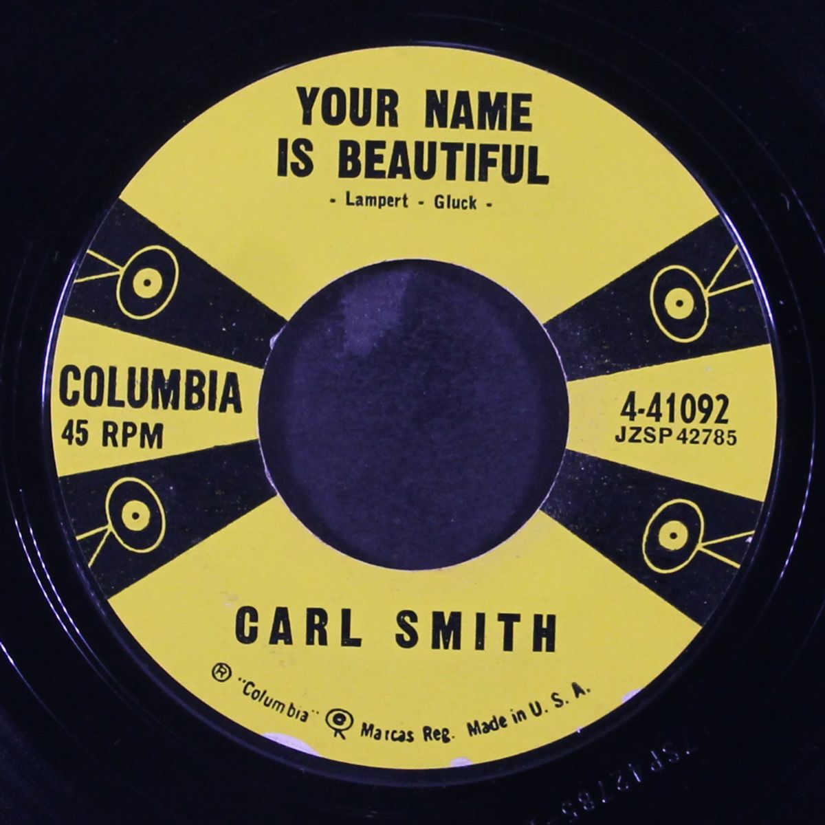 you're so easy to love / your name is beautiful by CARL SMITH