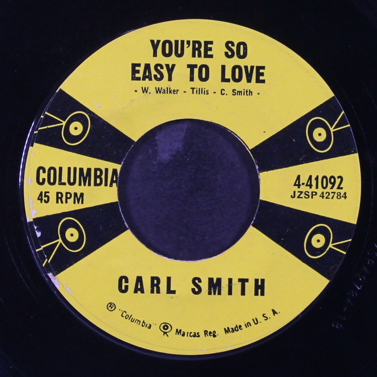you're so easy to love / your name is beautiful by CARL SMITH